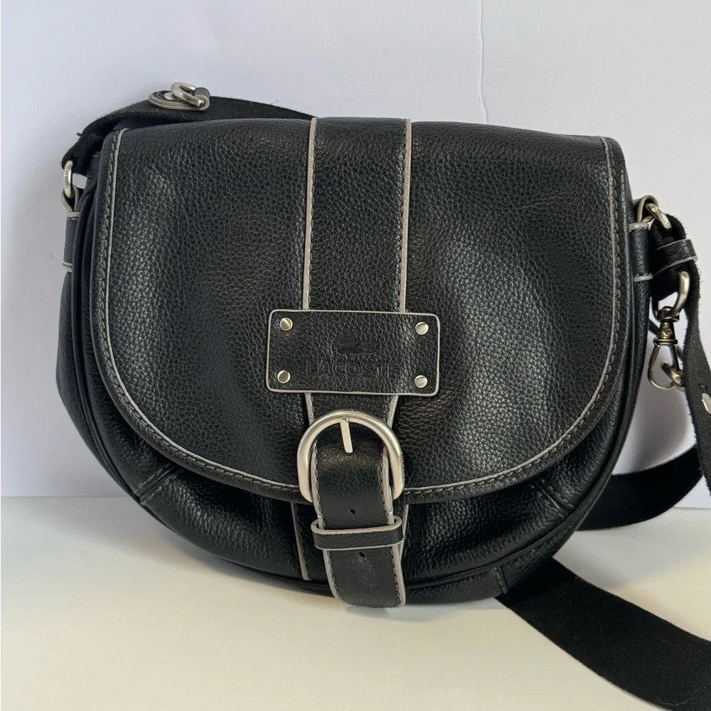 Lacoste Black Shoulder Bag